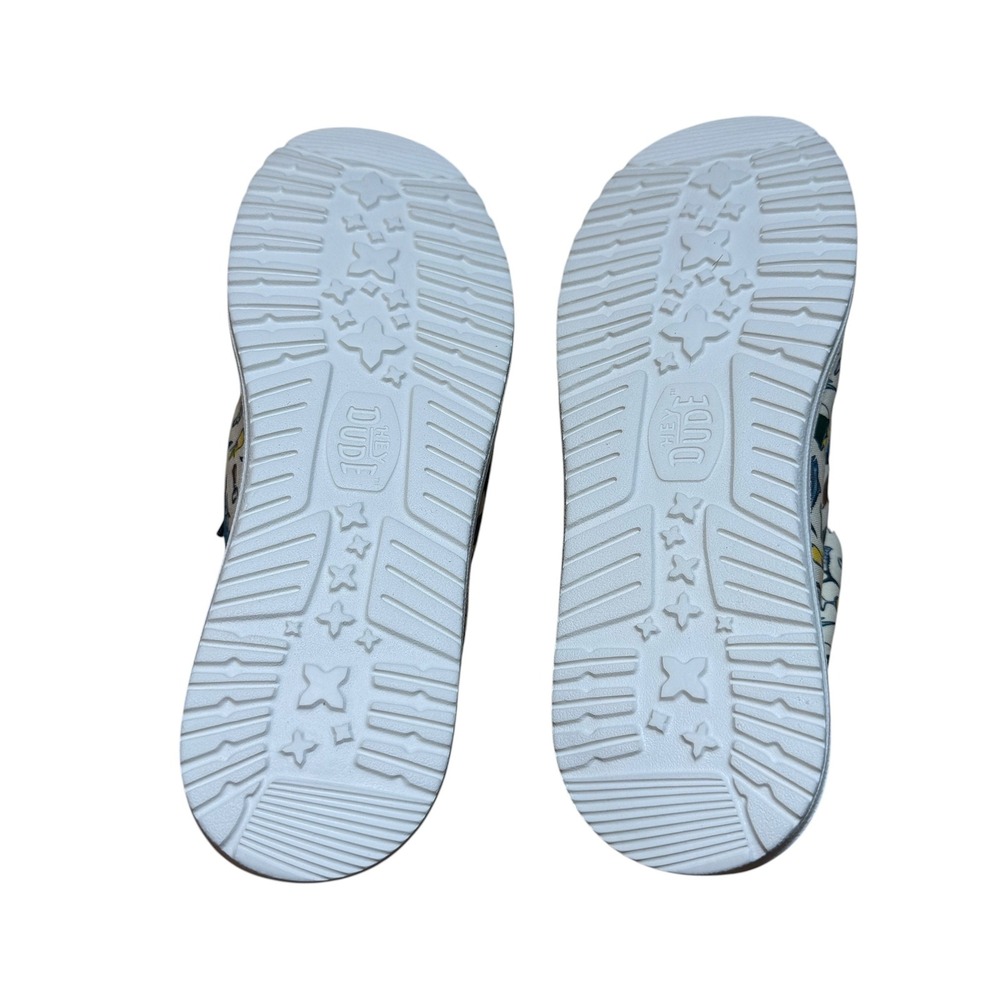Heydude Wally Island Time Mens Size 14 Egret Multi New Fishing Slip On Shoes - Picture 6 of 6